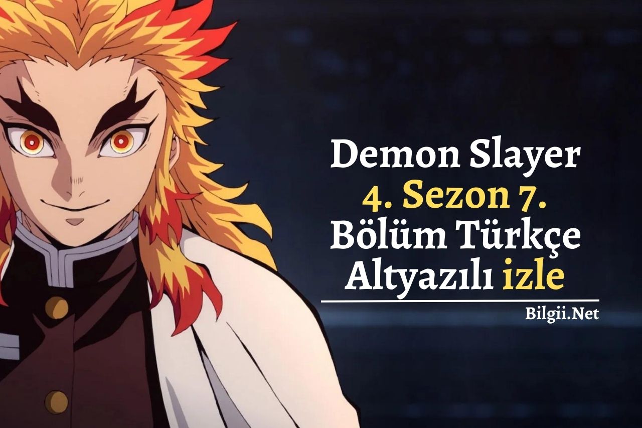 Demon Slayer 4. Sezon 7. Bölüm Türkçe Altyazılı izle