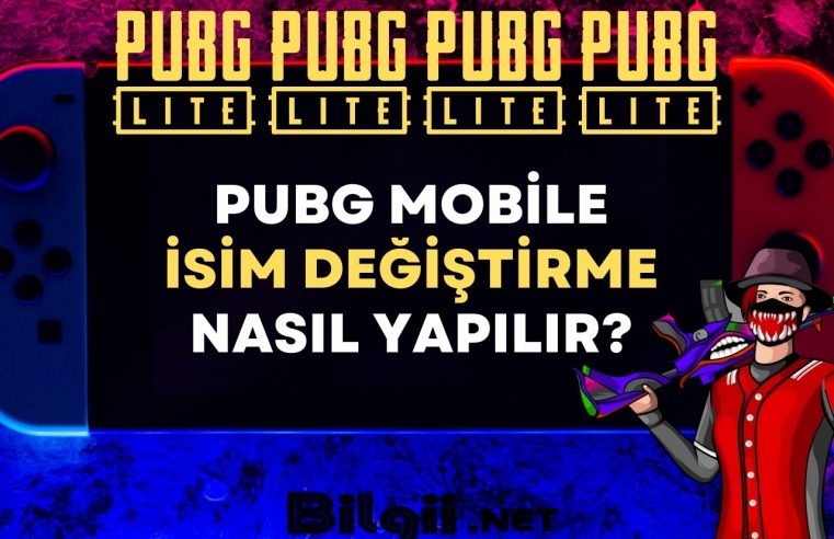 PUBG Mobile isim Değiştirme Nasıl Yapılır?